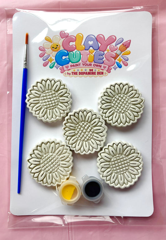 SUNFLOWERS PAINT YOUR OWN SET