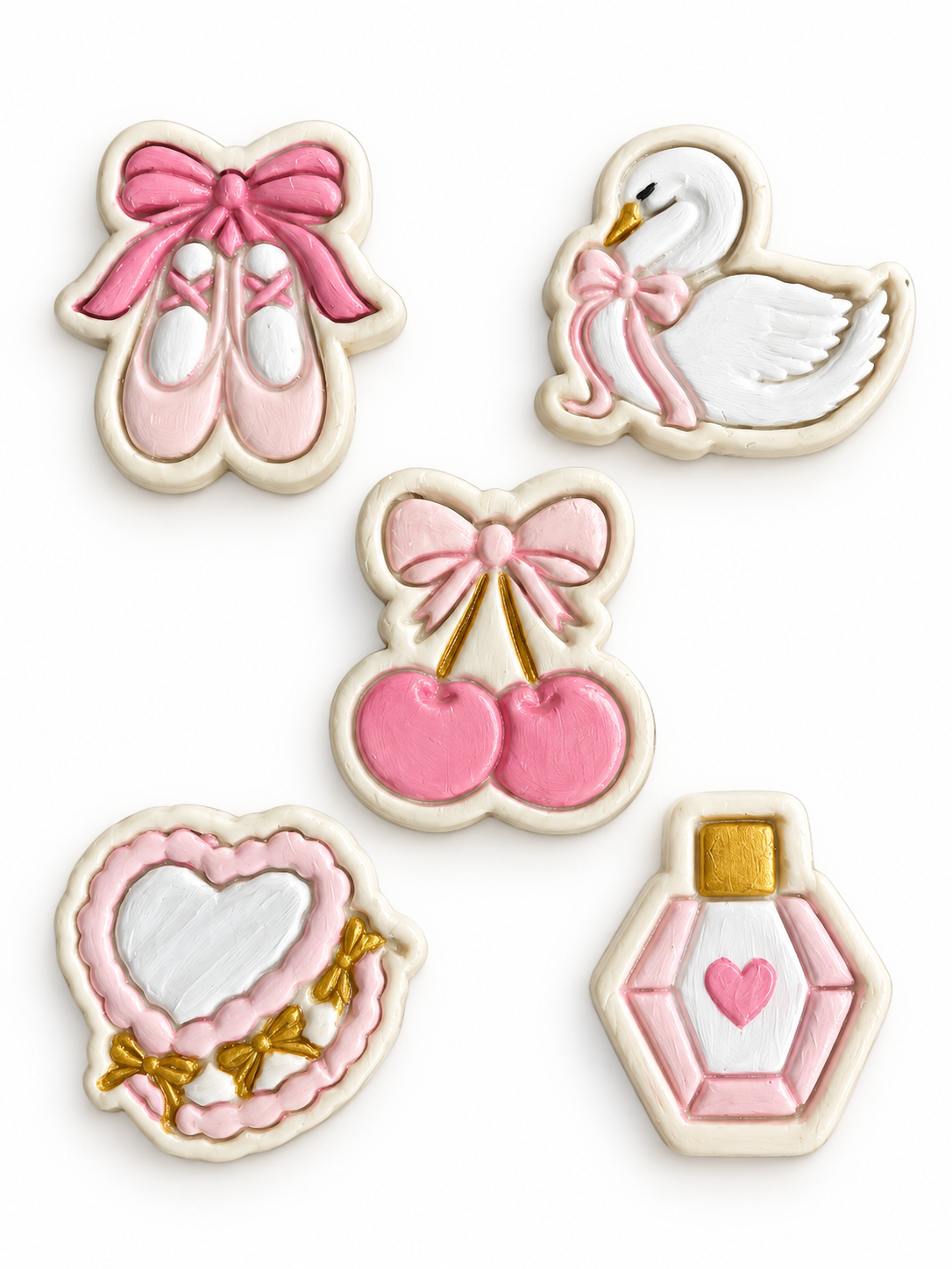 SET OF 5 COQUETTE MAGNET SET