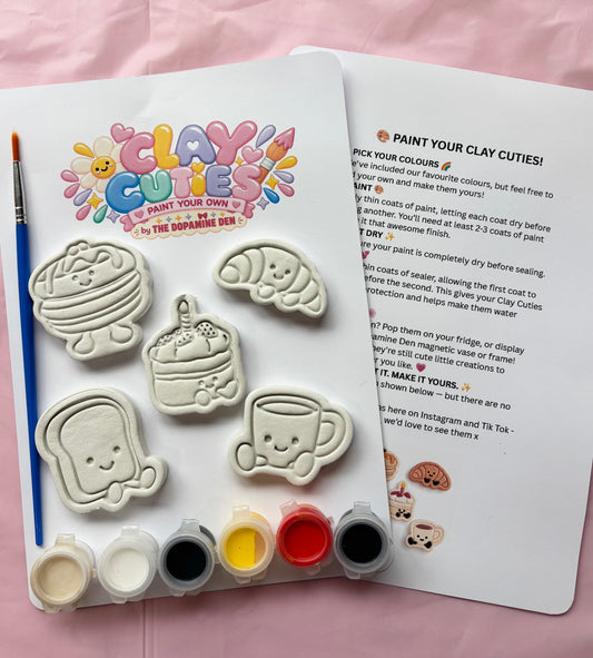 BAKERY CHARACTER PAINT YOUR OWN SET