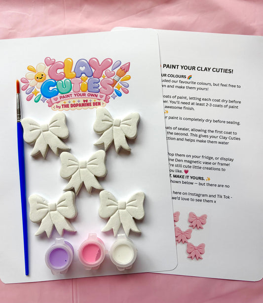 BOWS PAINT YOUR OWN SET