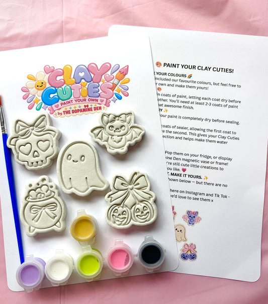 HALLOWEEN PAINT YOUR OWN SET